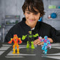 MrBeast Lab Hyper Fusion Mutators, Experiment & Create The Lightning Panther, Add Mutation Fluid, Press The Fingerprint Scanner & Reveal The Panther, Over 20 Points of Articulation, Collect All 3