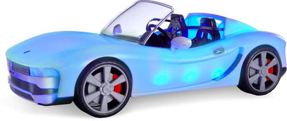 Rainbow High Color Change Car – Convertible Vehicle, 8-in-1 Light-Up, Multicolor with Wheels That Move, Working Seat Belts, Steering Wheel. Fits 2 Fashion Dolls, Toy Gift for Kids Ages 6 7 8+ to 12