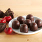 Queen Anne Dark Chocolate Covered Cordial Cherries | 6.6 oz | 10 Piece Gift Box | Whole Maraschino Cherry Creamy Filled Liquid Center | Holiday Party Chocolate Candy