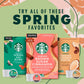Starbucks K-Cup Coffee Pods, Brown Sugar Cinnamon Flavored Coffee for Keurig Brewers, 100% Arabica, Limited Edition, 6 Boxes (60 Pods Total)