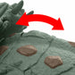 Mattel Jurassic World Gigantic Trackers Action Figure, Triceratops Dinosaur Toy with Headbutt Attack, Evolved Horn Feature & Digital Play