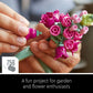 LEGO Icons Flower Bouquet Building Set - Artificial Flowers for Decoration for Home and Display, Ages 18+ - Small Fake Flowers for Table, Desk, Office - Gift for Graduation - 10280