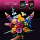 LEGO Icons Flower Bouquet Building Set - Artificial Flowers for Decoration for Home and Display, Ages 18+ - Small Fake Flowers for Table, Desk, Office - Gift for Graduation - 10280