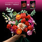 LEGO Botanicals Pretty Pink Flower Bouquet Building Set for Adults - Artificial Flowers for Home Decor, Centerpieces for Tables - Gift for Graduation - 10342