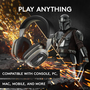 Logitech Astro A30 Lightspeed Wireless Gaming Headset for Xbox- Bluetooth, 2.4Ghz, Built-In & Detachable Mic, USB-C, 3.5mm, for Xbox Series X|S, Switch, PC - The Mandalorian Edition
