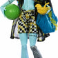 Monster High Scare-adise Island Frankie Stein Doll with Swimsuit, Coverup & Beach Accessories Like Hat, Volleyball & Tote
