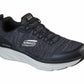 Skechers Men's D'lux Walker Pensive Oxford, Black/White, 13 4E US