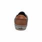 Vans Asher DX Deluxe Textile - Slip On Low Cut Shoe - Black/Grey Size 8.5