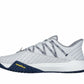 Skechers Men's Viper Court Rally Pickleball Sneaker, Grey/Navy, 10
