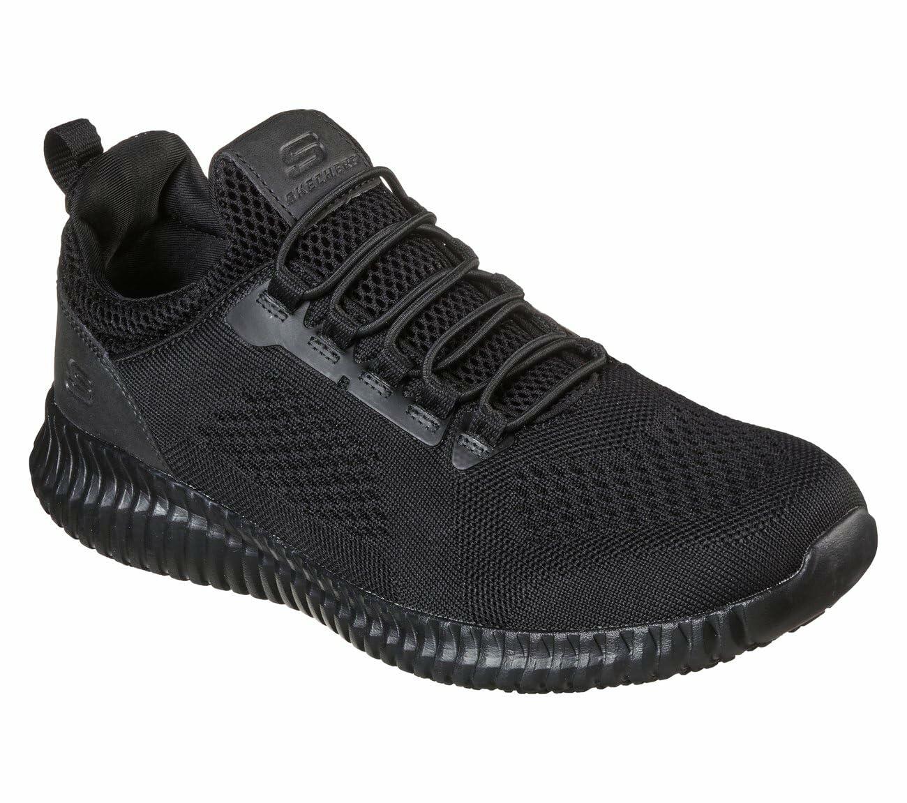 Skechers Men's Cessnock Food Service Shoe, Black, 11.5