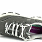 Skechers womens D'LITES ME TIME Memory Foam Lace-up Sneaker,Grey/White,6 M US