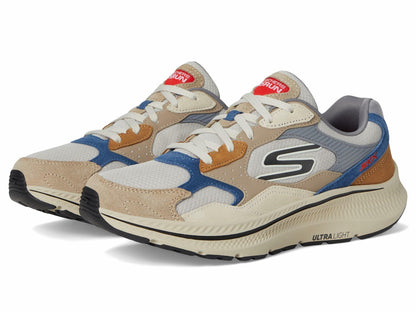 Skechers Men's Go Run Consistent 2.0-Retro Sneaker, Taupe/Multi, 10.5
