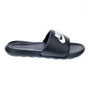 Nike Men's Victori One Slide Sport Sandal, Black/White-Black Size 9
