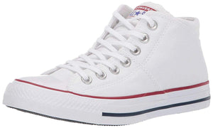 Converse Women's Chuck Taylor All Star Madison Mid Top Sneaker, White/White/White Size 10 M US
