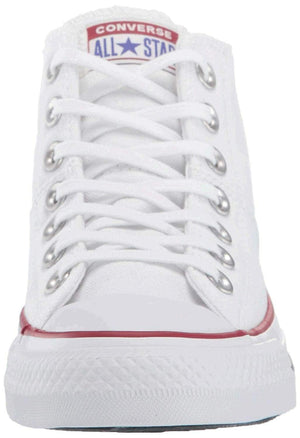 Converse Women's Chuck Taylor All Star Madison Mid Top Sneaker, White/White/White Size 10 M US