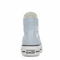 Converse Unisex Chuck Taylor All Star High Top Canvas Platform Sneaker - Lace up Closure Style - Cloudy Daze/White/Black Sz 9.5