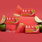 Rev Electrolyte Gum, Watermelon Lime, Sugar-Free with Essential Electrolytes,12 Count