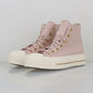 Converse CTAS High Top Women's Shoes, Flush Stone/Egret/Gold, Size 8.5