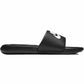 Nike Men's Victori One Slide Sport Sandal, Black/White-Black Size 10