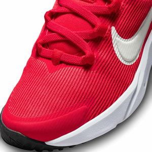 NIKE Star Runner 4 Boys DX7614-600 (University RED/Summit White-B), Size 11 Big Kid