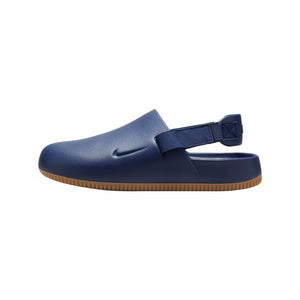 Nike Calm Men's Mules (FD5130-400, Navy/Gum Medium Brown/Navy) Size 10