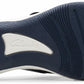 Clarks Women's Breeze Maye Slide Sandal, Navy Synthetic, 5