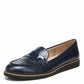 Life Stride Womens Zee Loafer, Navy Shiny, 10 US