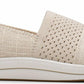 Clarks Breeze Vibe Women's Slip On, 5 B(M) US, Natural