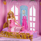 Mattel Disney Princess Toys, Ultimate Castle Doll House with Lights & Sounds, 3 Levels, 25+ Furniture Play Pieces & Accessories, 4 ft Tall