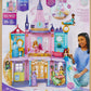 Mattel Disney Princess Toys, Ultimate Castle Doll House with Lights & Sounds, 3 Levels, 25+ Furniture Play Pieces & Accessories, 4 ft Tall