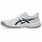 ASICS Kid's Upcourt 6 Grade School Volleyball Shoes, 1, White/Black