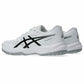 ASICS Kid's Upcourt 6 Grade School Volleyball Shoes, 1, White/Black