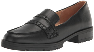 LifeStride Womens London Loafer Black 8 M
