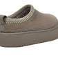 Koolaburra by UGG Women's Burree Platform Slipper, Cloud, 5