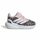 adidas Baby Run Falcon 5 Sneaker, Sandy Pink/White/Black, 5 US Unisex Infant