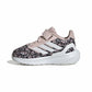 adidas Baby Run Falcon 5 Sneaker, Sandy Pink/White/Black, 5 US Unisex Infant