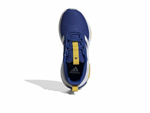 adidas Baby Racer TR23 Sneaker, Team Royal Blue/White/Utility Yellow, 5 US Unisex Infant