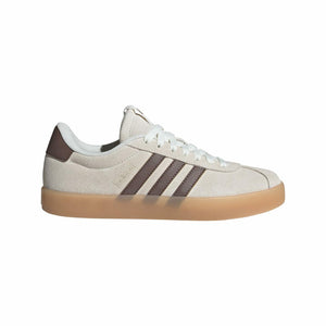 adidas Women's Vl Court 3.0 Sneaker, Off White/Earth Strata/Wonder Beige, 7.5