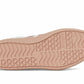 adidas Women's VL Court Bold Sneaker, Ivory/Sandy Pink Met./Sandy Pink, 11