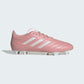 adidas Unisex Goletto Firm Ground Soccer Shoe, Wonder Mauve/White/White, 12 US Men