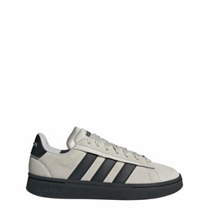 adidas Men's Grand Court Alpha 00s Sneaker, Grey/Black/Black, 8.5