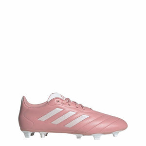 adidas Unisex Goletto Firm Ground Soccer Shoe, Wonder Mauve/White/White, 12 US Men