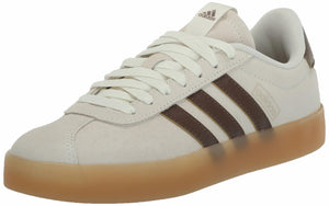 adidas Women's Vl Court 3.0 Sneaker, Off White/Earth Strata/Wonder Beige, 7.5