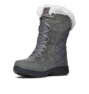Columbia Womens Ice Maiden II, Shale/Dark Raspberry, 8