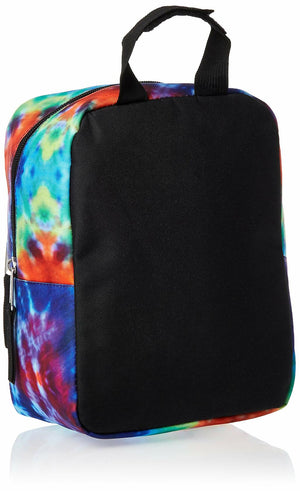 JanSport Big Break Insulated Lunch Bag - Small Soft-Sided Cooler Ideal for Class, Work, or Meal Prep, Red Hippie Days