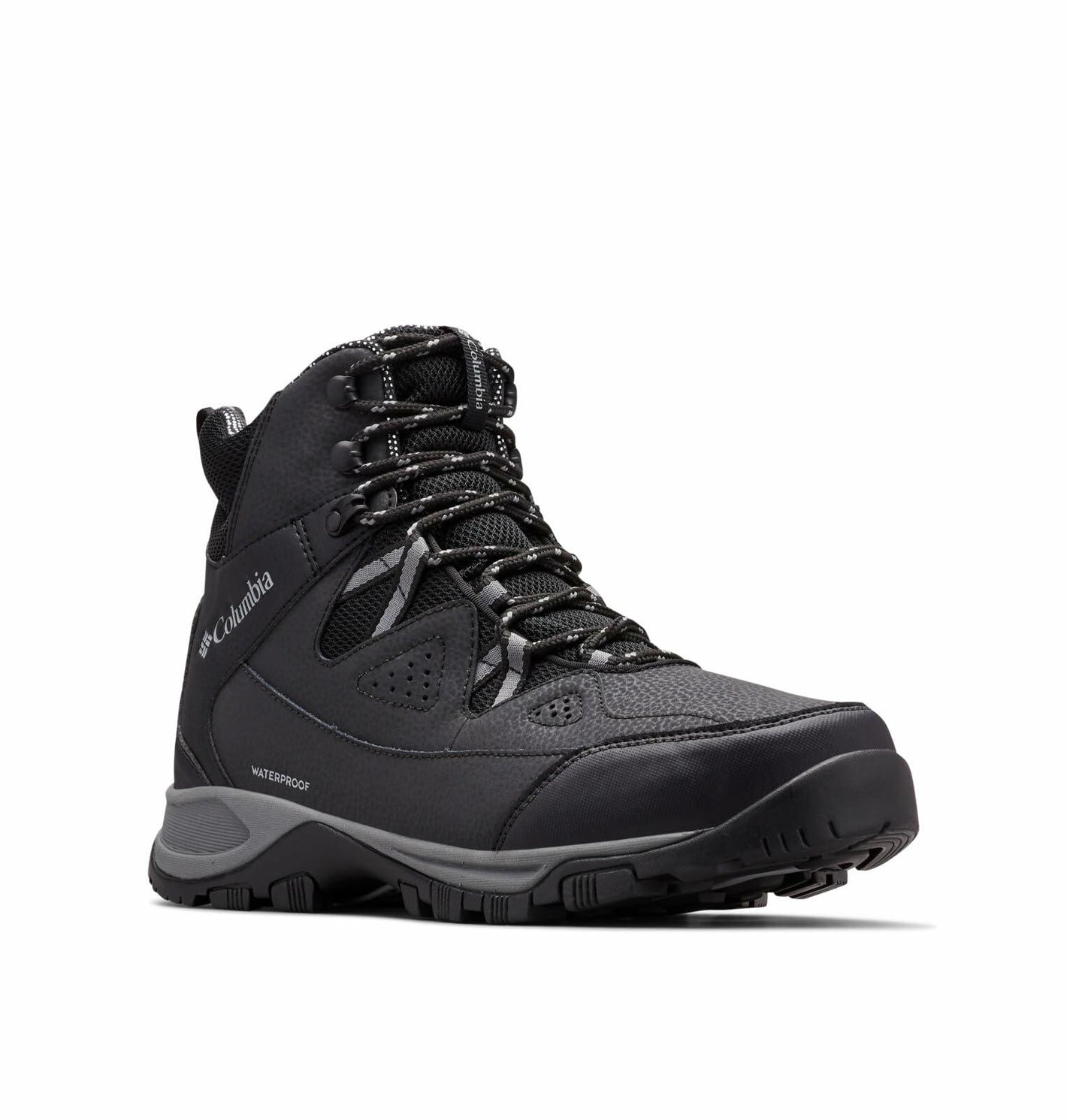 Columbia Mens Liftop III Waterproof Snow Boot, Black/Titanium Grey Steel, 8.5