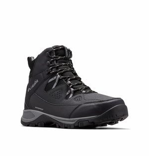 Columbia Mens Liftop III Waterproof Snow Boot, Black/Titanium Grey Steel, 8.5