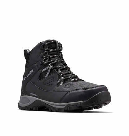 Columbia Mens Liftop III Waterproof Snow Boot, Black/Titanium Grey Steel, 8.5