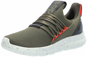 adidas Men's Lite Racer Adapt 7.0 Sneaker, Olive Strata/Shadow Olive/Solar Red, 11.5