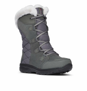 Columbia Womens Ice Maiden II, Shale/Dark Raspberry, 9